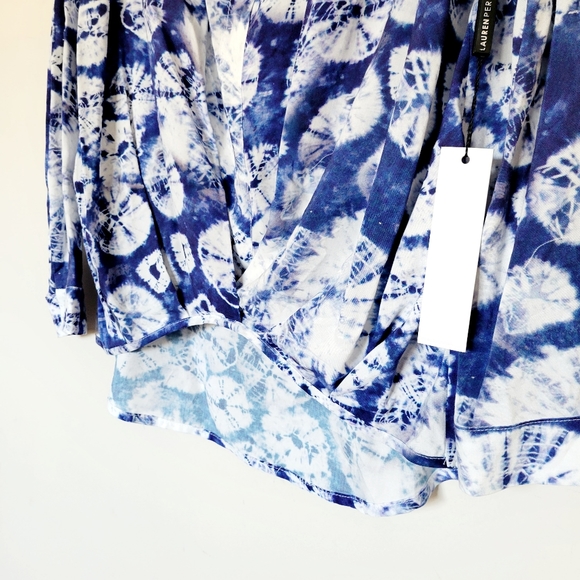 SCAPA LAUREN PERRE Sand Dollar Button Down Shirt in Indigo - Picture 3 of 8